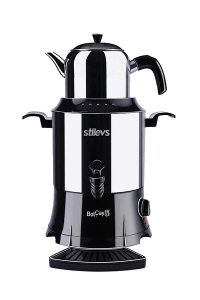 Stilevs Bolçay 1250 W 60 Glass Steel Samovar
