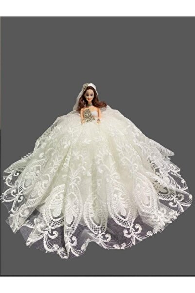 Genel Markalar Gelinlikli Oyuncak Bebek 25 cm Özel ve El Yapımı