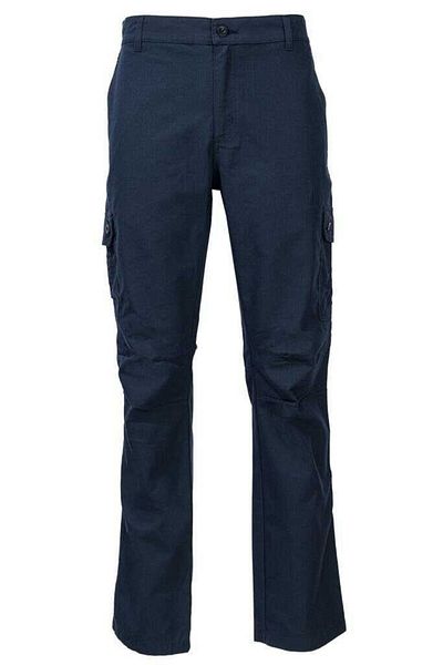 2AS Men's Gabardine Trousers - PATİGA CARGO, Navy Blue
