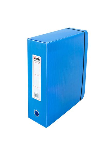 Üçgen Battal Wide 29x36x15 Cm Blue Project Box - Plastic Rubberized Archive Box (PACK OF 50)