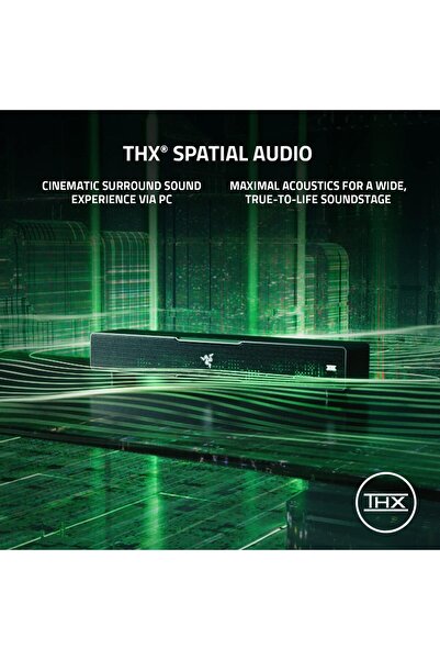 RAZER مكبرات الصوت Leviathan V2 PC Gaming مع مضخم صوت