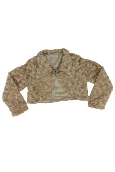 Ladybug Kid Girl White Bolero Jacket 2-5 Years