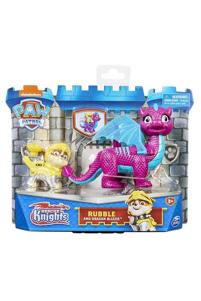 PAW PATROL Hero Knight Puppies Rubble 6063149