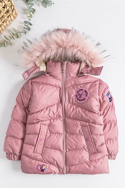 Babymod Arma Detailed Hooded Inside Welsoft Girl's Puffer Jacket