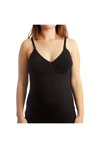 FUNNA MAMMA Tricou negru pentru alăptare pentru gravide - Rosa