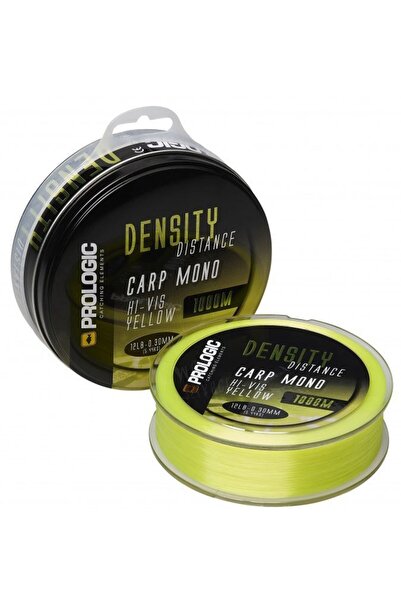 PROLOGIC 1000 м Жълта Мисина - 0,35 мм Плътност Разстояние