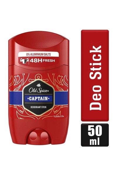 Old Spice Captain Stick Roll-on Men/erkek Deodorant 50ml (12 Lİ SET)