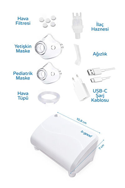 B-GOOD Mini Nebulizatör