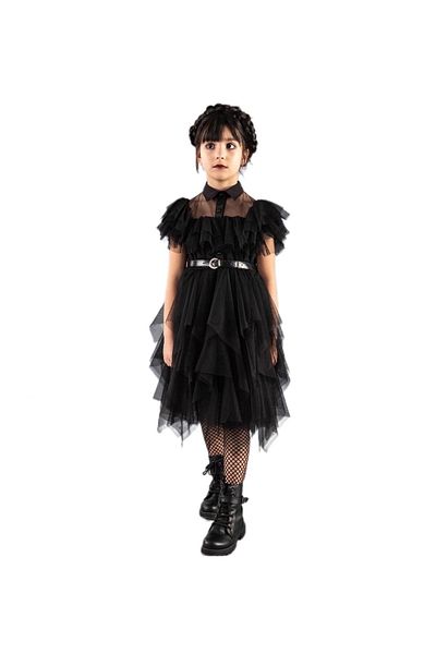VİTASTORETR Black Evening Dress - Wednesday Costume Dress