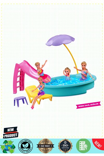 OMZ Linda's Pool Girl Boy Toys Educational Toys