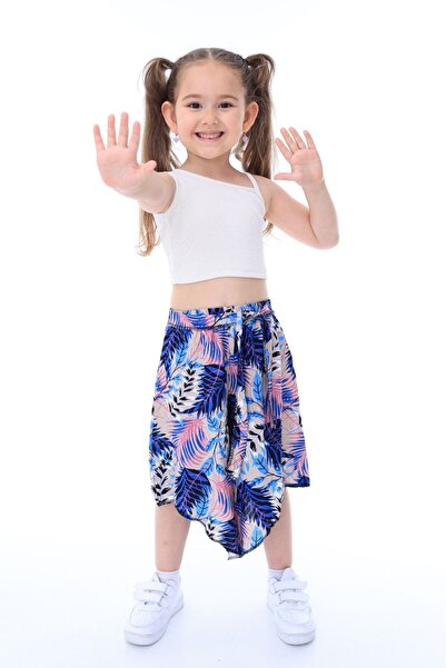 Yavrumsa Set pentru fete - fustă și pantaloni crop