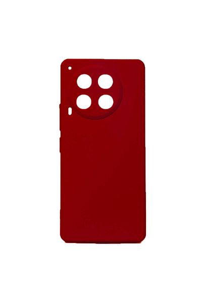 AQUA AKSESUAR جراب سيليكون ناعم ومرن ملون متوافق مع هاتف Tecno Camon 30