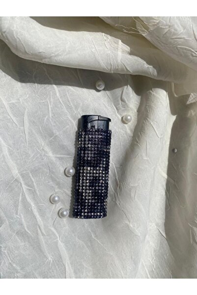 Zey Desing SİYAH BEYAZ ŞEOPAR DESENLİ TAŞLI ÇAKMAK (DOLUMU YAPILA BİLMEKTE RÜZGARA KARŞI DAYANIKLI)