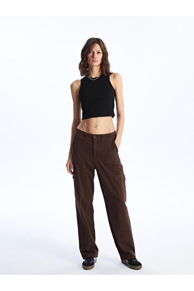 LC Waikiki XSIDE Women's Crop Top - Crew Neck