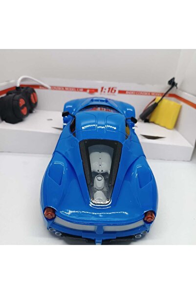 LRS STORE Uzaktan Kumandalı Şarjlı Araba Full Fonksiyon 26 Cm Ferrari 1:16 Ölçek Şık Tasarım Farlar Işıklı