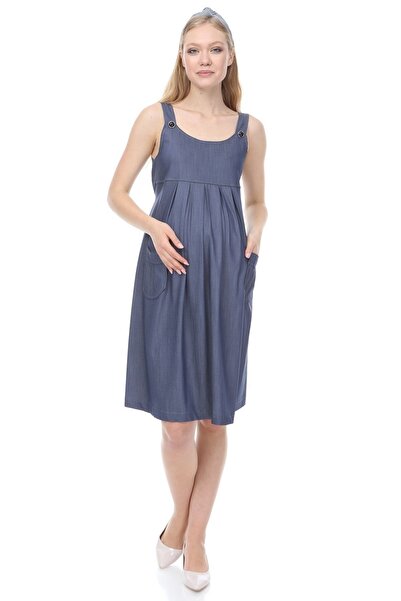 MİMBA Tensel Ince Kot Kumaş Hamile Jile