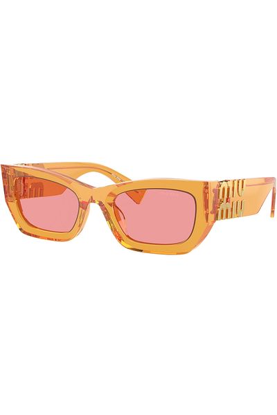 Miu Miu Women's Yellow Sunglasses - MU 09WS (12T1D0) 53