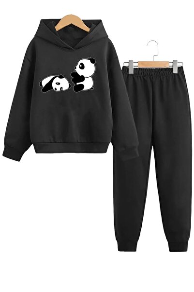 PAWWY Set de trening pentru copii cu imprimeu panda - Sleepy