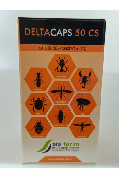 SİSTARIM DELTACAPS 50 CS Kokusuz Haşere İlacı 25 ML