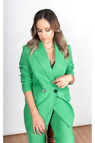 Garamak Linen Palazzo Suit