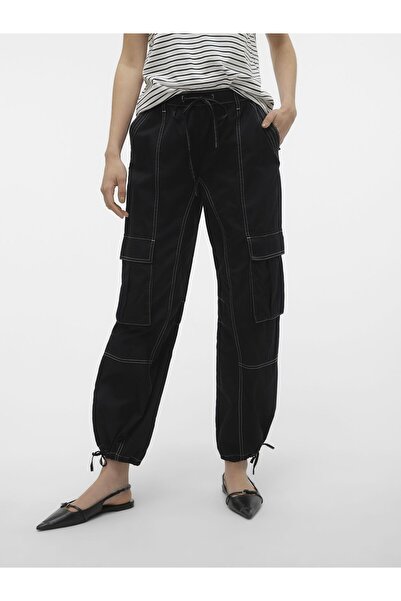 Vero Moda Hortum Vmkim Mittlere Taille Kargo Hortumu