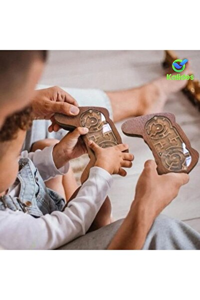 kalides Joystick Labirent - Eğitici Ahşap Oyuncak