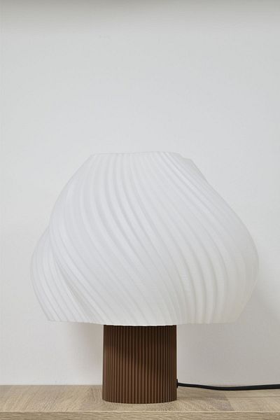 Deep Teknoloji Creamaura Modern Brown Lampshade