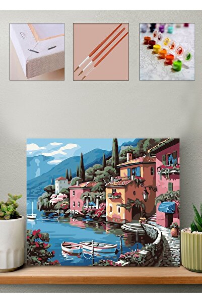 Carmen Sayılarla Boyama Seti Deniz Evler