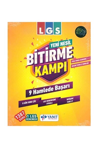 Yanıt Yayınları 8. Sınıf Lgs Bitirme Kampı 9 Hamlede Başarı