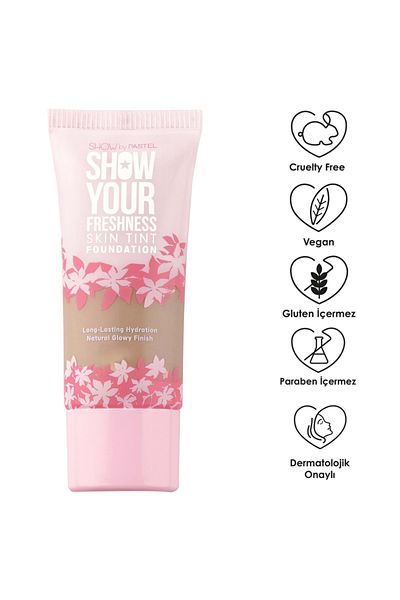 Pastel Show By Show Your Freshness Skin Tint Foundation - Foundation 506 Radiant Sun30 ml