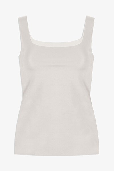 koza iç giyim Γυναικείο μπλουζάκι με χοντρό λουράκι Laser Cut