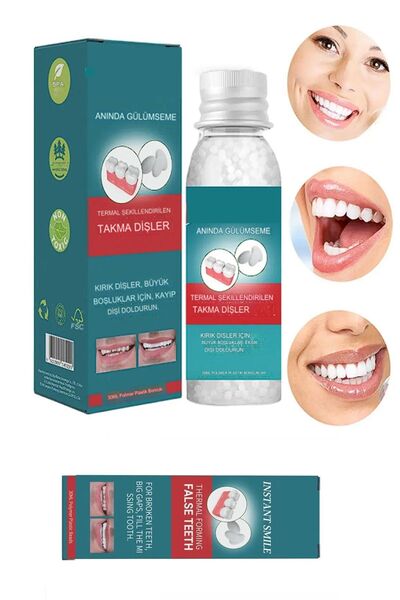qualitytime 30 Gr Tamir Kiti Dıy Boncuk Diş Yapma Seti Polimer