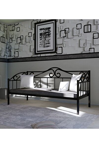 Metalia Gm401 Minderli Sedir Siyah