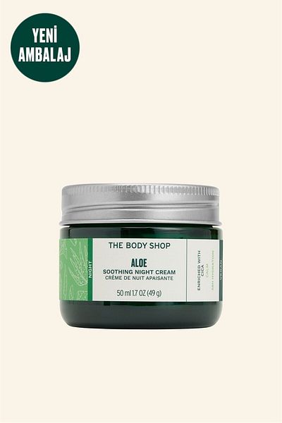 THE BODY SHOP Aloe Sensitive Skin 50 ml Nachtcreme – besonders beruhigend