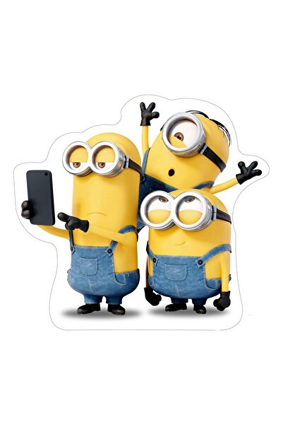 Sepet Yıldızı 60x55 cm Minions Children's Room Wall Sticker