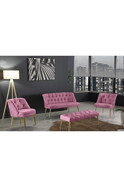 ElizzanMobilya Nev Elizzan Garden Metal Çay Seti