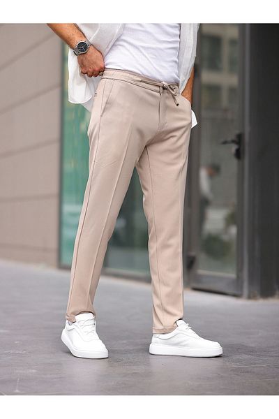 BASEL.CO Παντελόνι Jogger Lycra Slim Fit