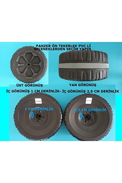 PİLSAN TOYS Pilsan Panzer 4x4 Ön Teker