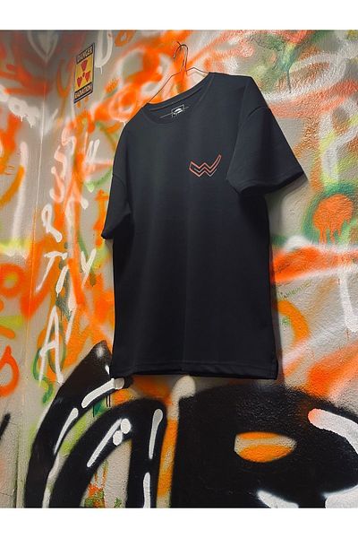 Spark Collection Tricou Wakara oversize de bază 100% bumbac