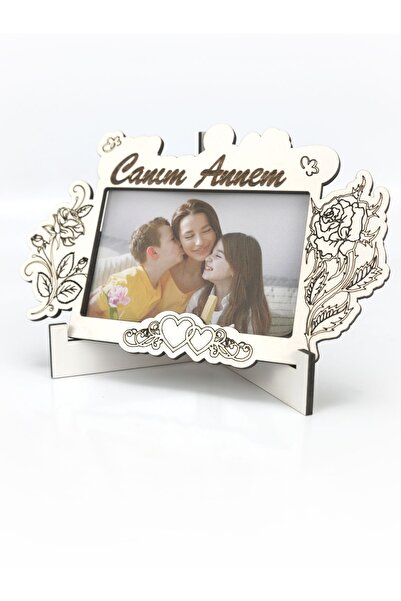 Capellawoodworks Ahşap Çerçeve Canım Annem Anneler Için Hediye