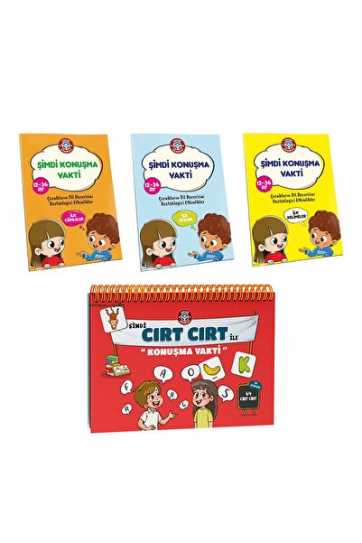 Çocuk Akademi Şimdi Konuşma Vakti Seti ve Şimdi Cırt Cırt İle Konuşma Vakti