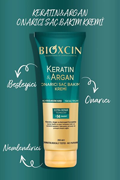 Bioxcin Collagen & Biotin Hacim Şampuanı 300ml + Kertin Argan Saç Bakım Yağı