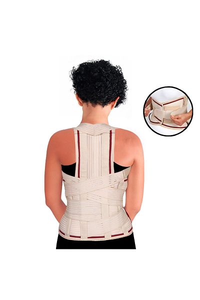 bgm Dorsolomber High Quality Steel Underwire Corset - Back and Lumbar Support, Upright Posture