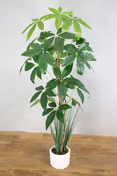 Yapay Çiçek Deposu Yapay Yıldız Ağacı 105 Cm Alçı Saksılı Ypcck