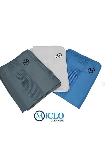 Birdoludukkan قطعة قماش ميكلو لتنظيف الزجاج والغبار مكونة من 3 قطع