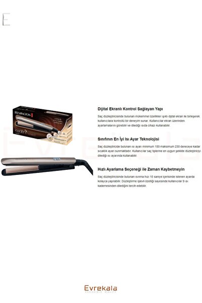 Remington Remington Keratin Treated Hair Straightener - Evrekala Shop