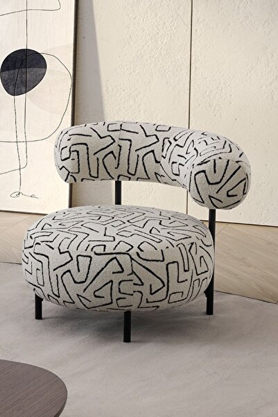 CARBONE Berjer Ayaklı Tekli Koltuk, Pofuduk Berjer , Bebek Emzirme Koltugu