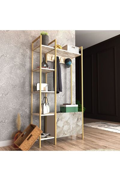 Decorotika DECOROTİKA DOĞA PORTMANTO EFES GOLD