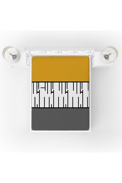 yok yok evim eve dair her şey Mustard Piano - Double Elastic Sheet