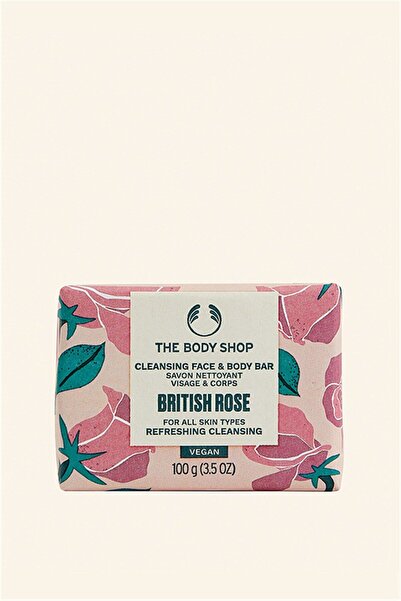 THE BODY SHOP British Rose Face and Body Soap 100 g